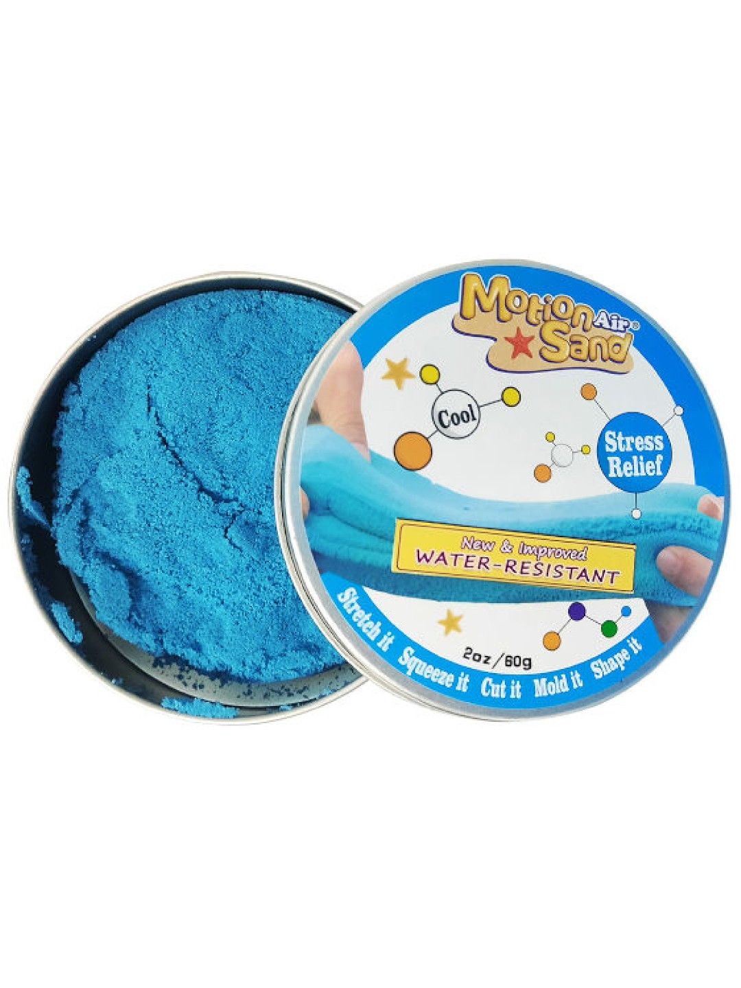 Motion Sand Air Sand (60g) (Blue- Image 1)