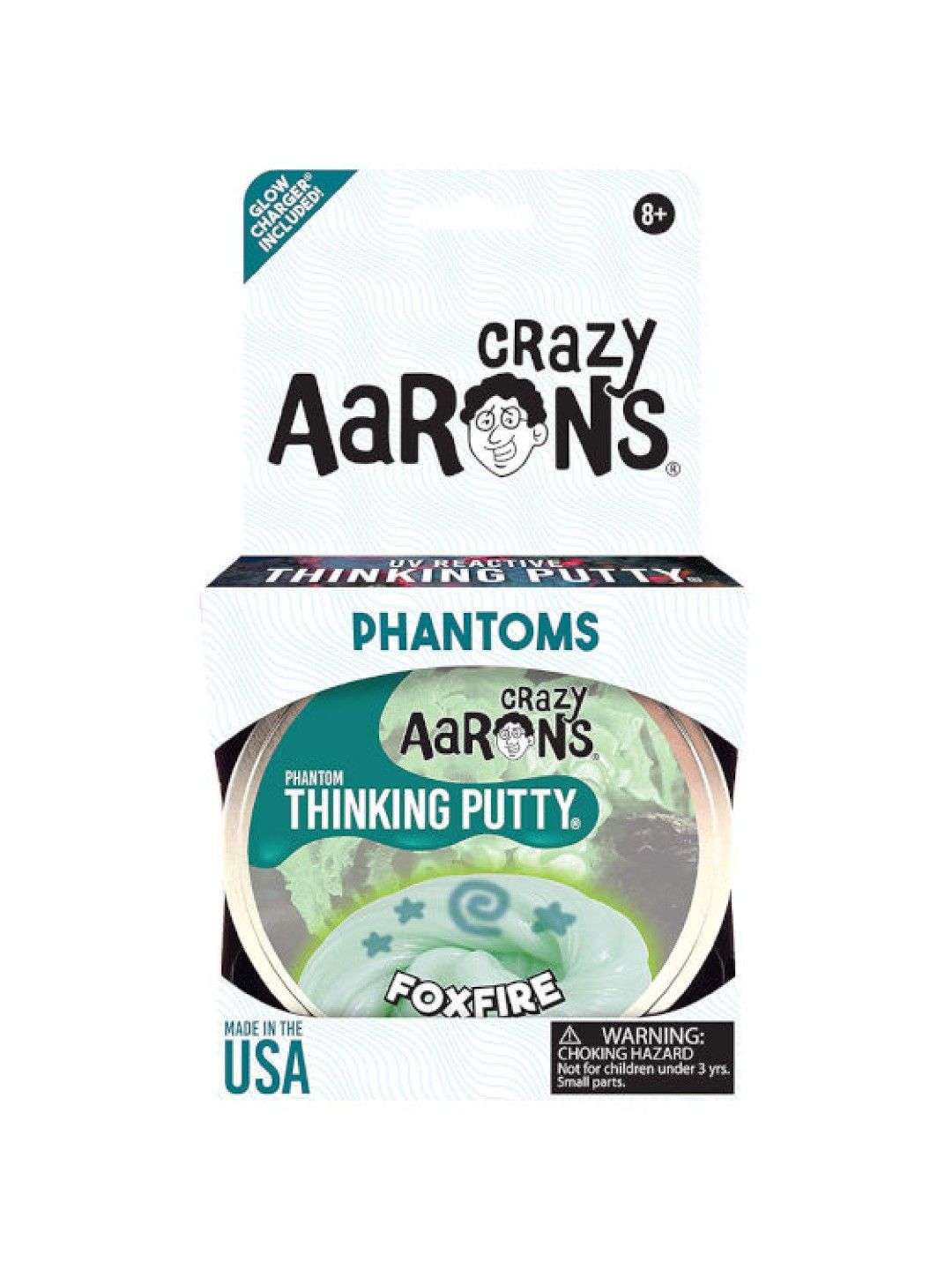 Crazy aaron Foxfire Phanton Tin Slime Plus Glow Charge (3.2 oz)