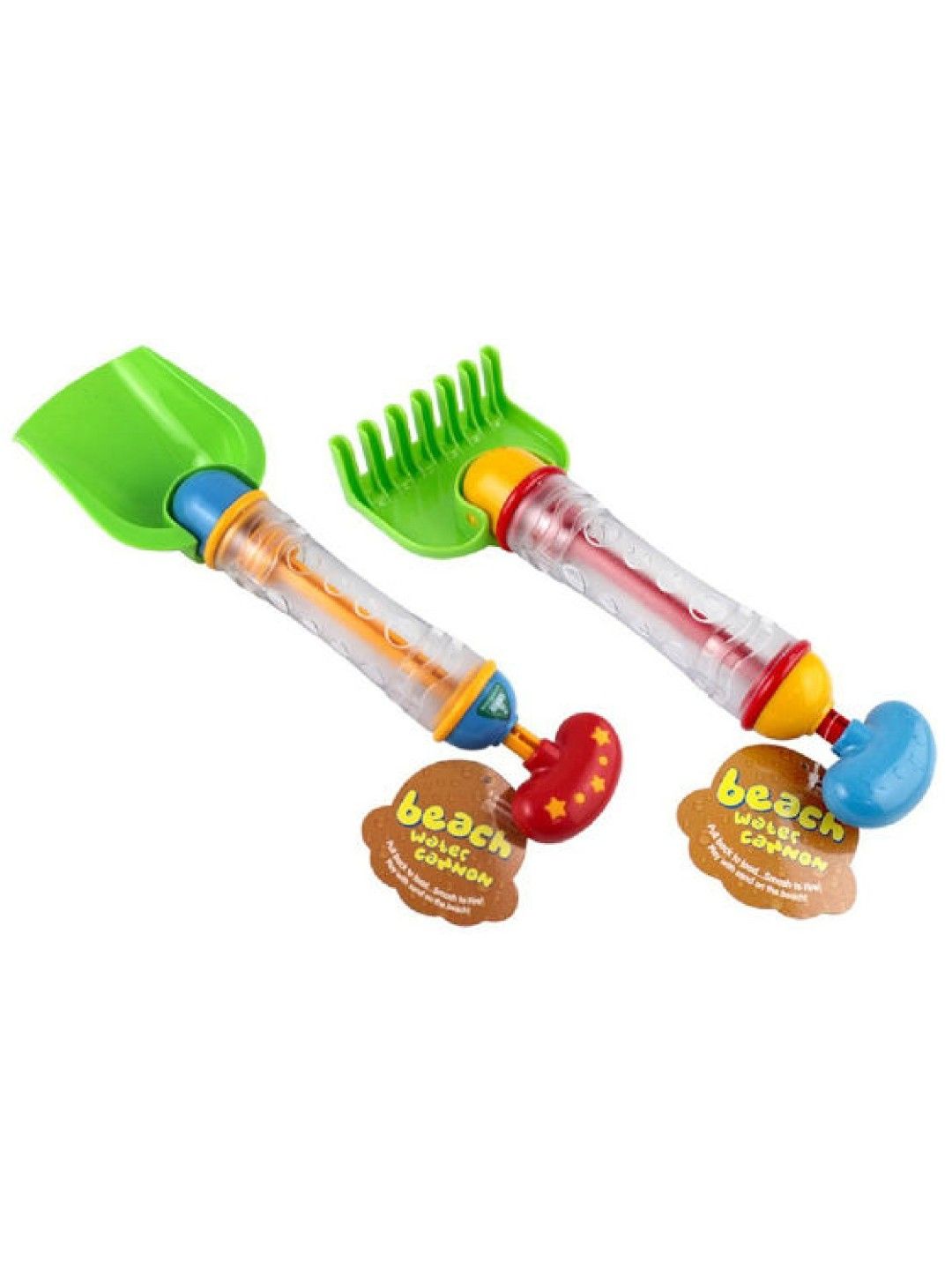 Cikoo Multifunctional Water Guns Sand Shovel Beach Toys (Pack of 2) (No Color- Image 1)