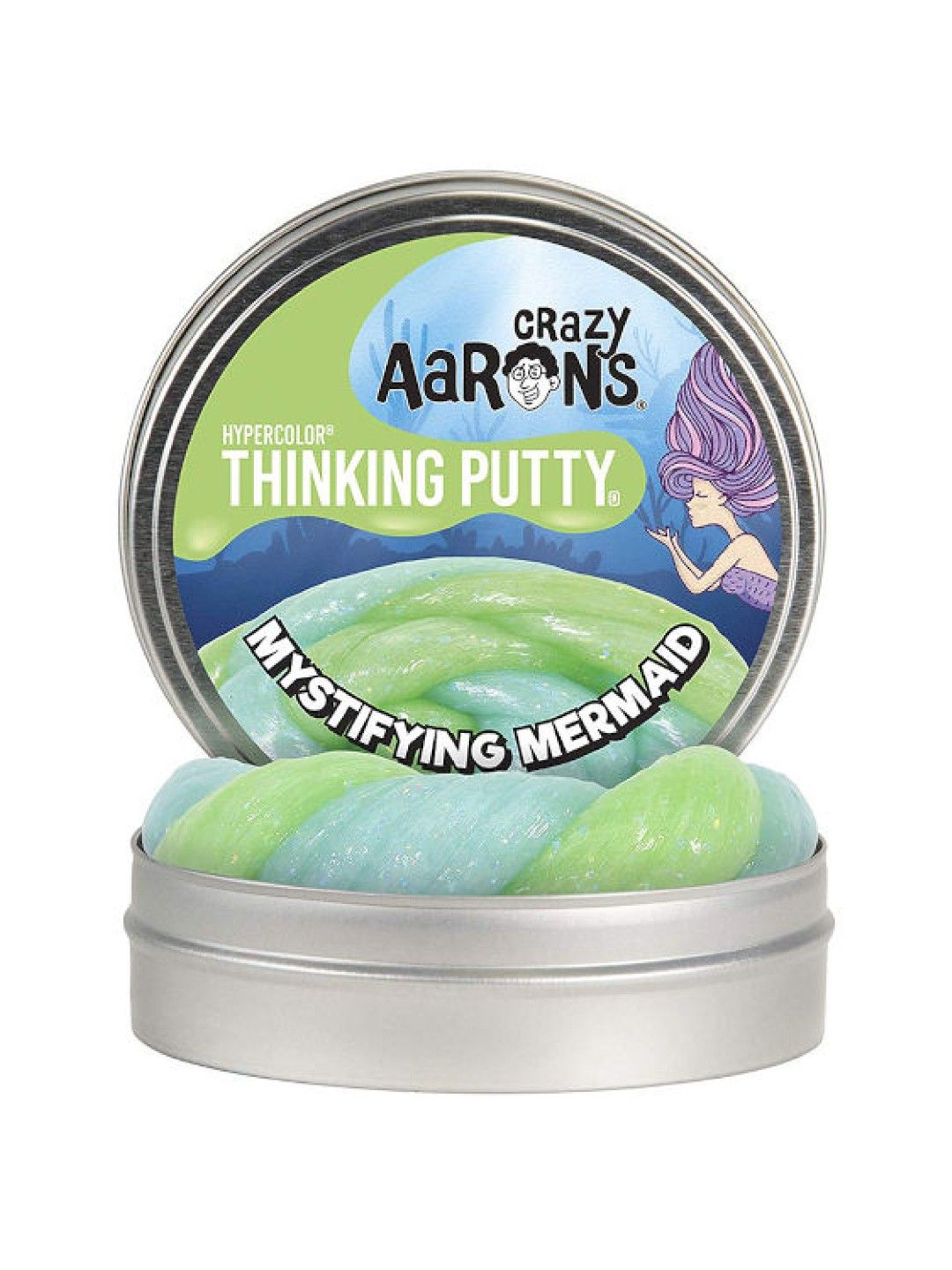 Crazy aaron Mystifying Mermaid Tin Slime (3.2 oz.)