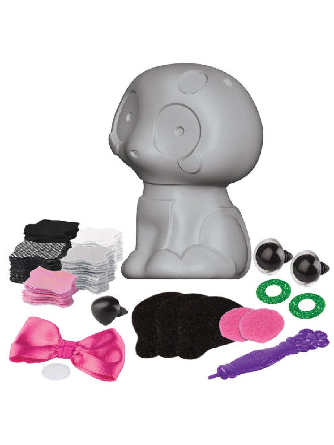 Orb Plushcraft Panda 3D Kit (No Color- Image 3)