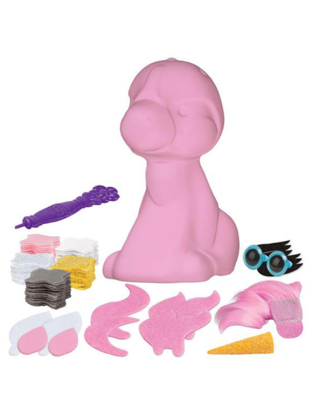 Orb Plushcraft Unicorn 3D Kit (No Color- Image 3)