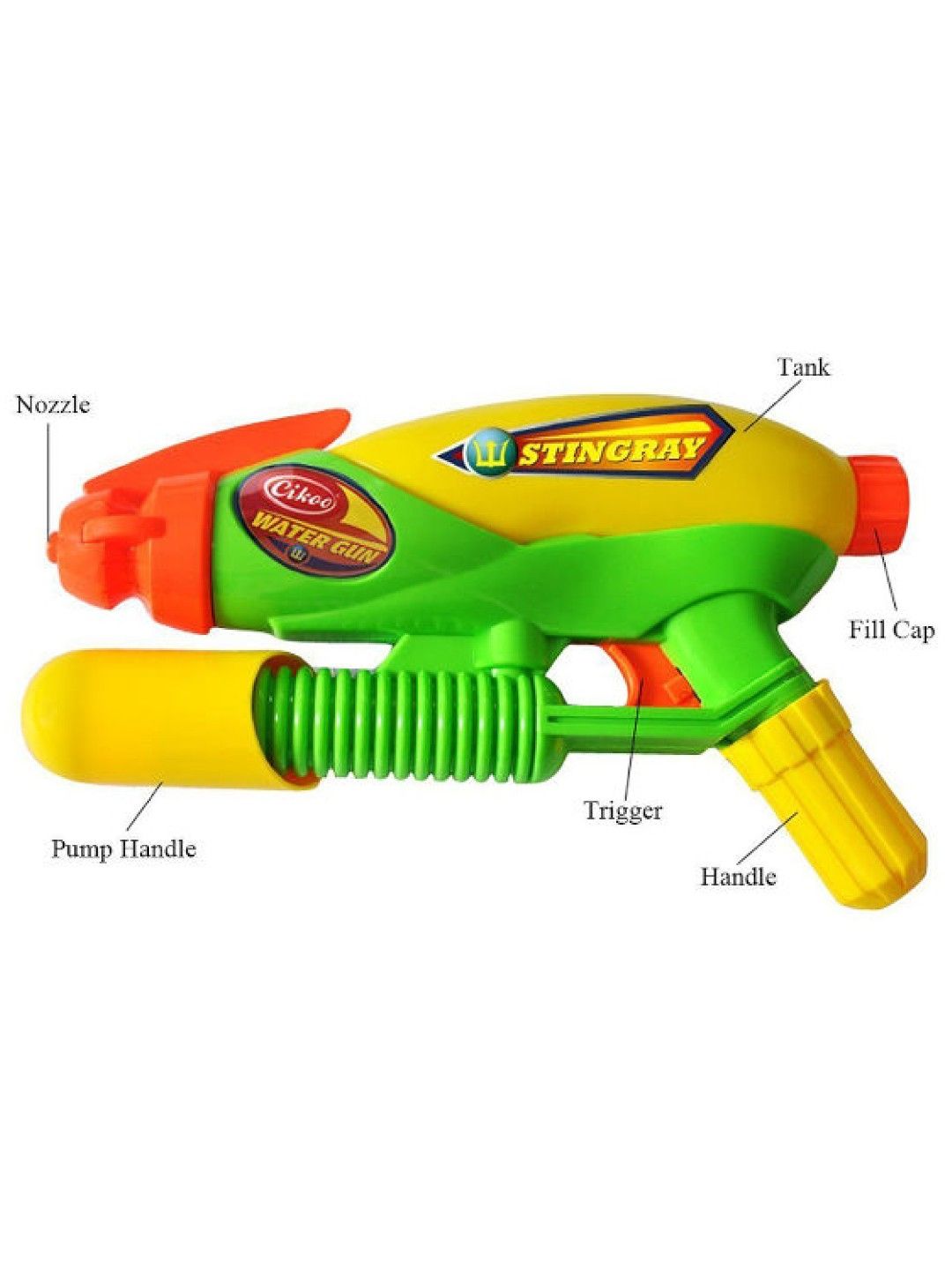 Cikoo Summer Soaker Freezefire Air Pressure Blaster - Water Guns Beach Toy (No Color- Image 2)