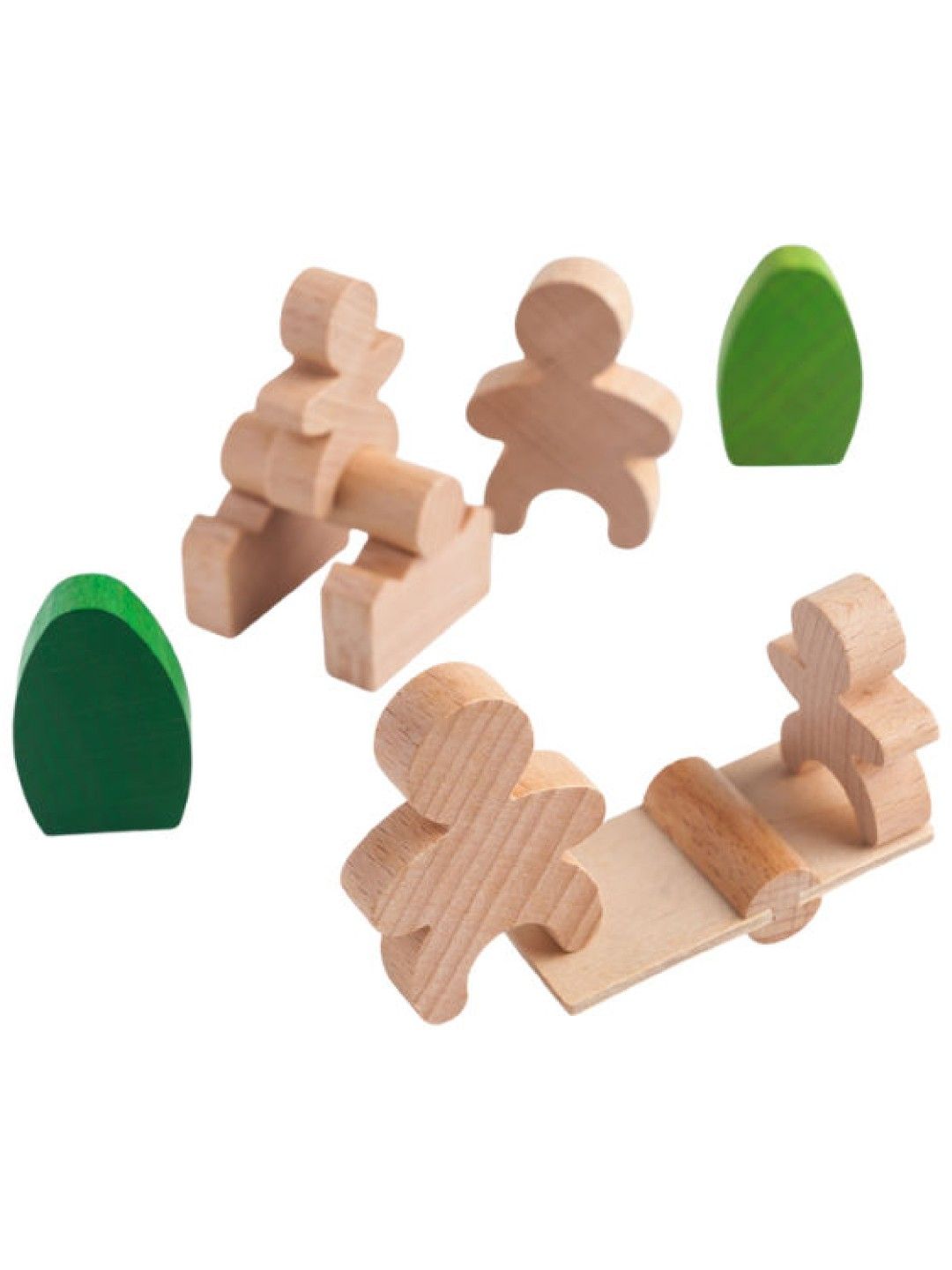 Playme Toys Family Domino - Seesaw (No Color- Image 2)