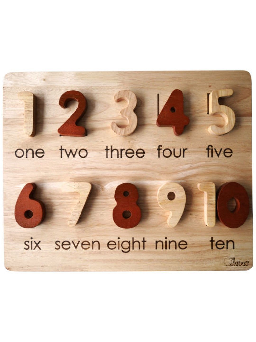 Q Toys Two Tone Numbers (Set of 20)