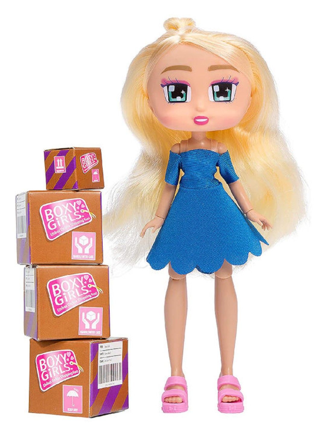 Boxy Girls Emelyn Doll with Surprise Fashion Accessories Series #3 (8in)