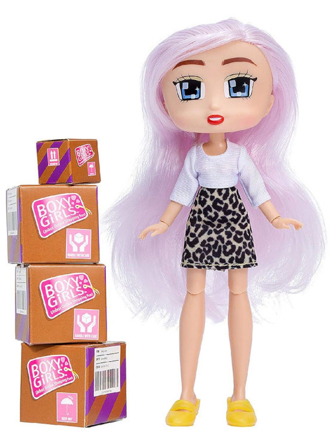 Boxy Girls Harley Doll with Surprise Fashion Accessories Series #3 (8in)