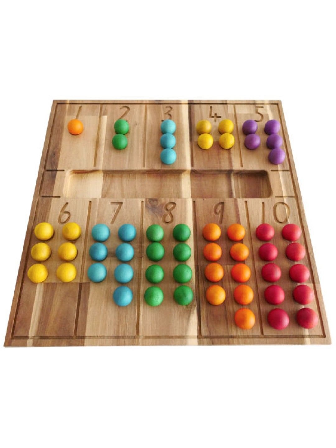 Q Toys Natural Counting Board