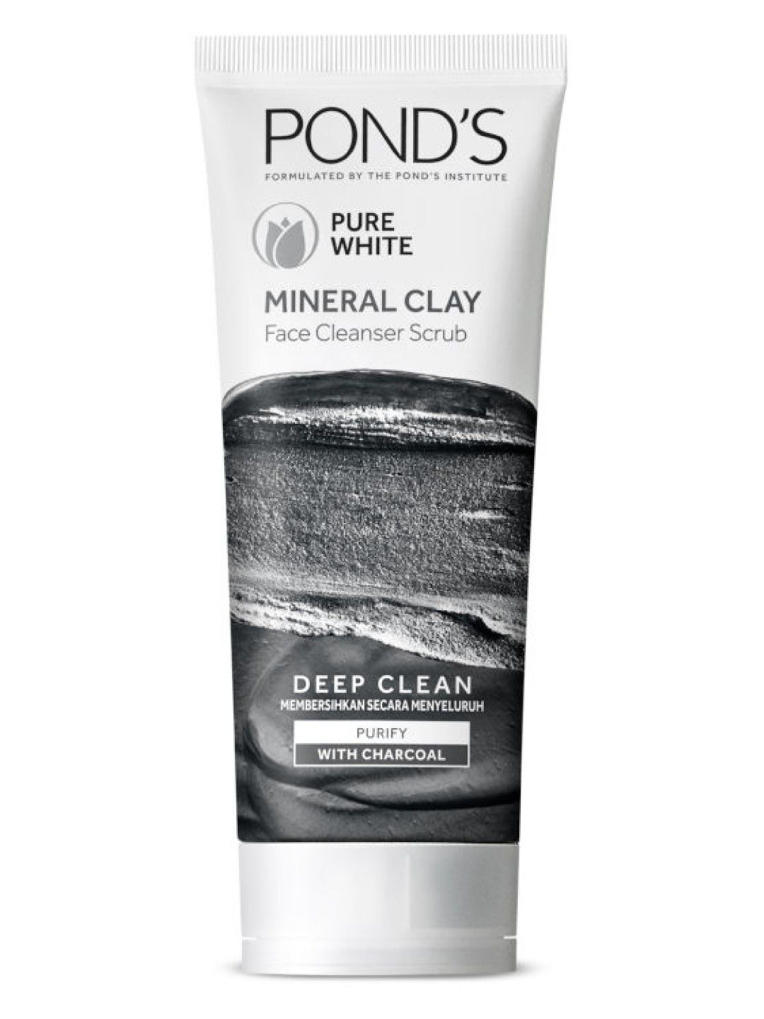 Pond's Pure White Mineral Clay Facial Scrub (90g) (No Color- Image 1)