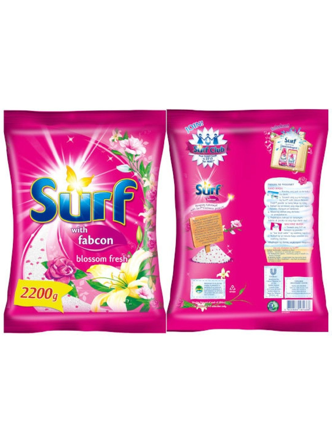 Surf Powder Detergent Blossom Fresh (2.2kg)