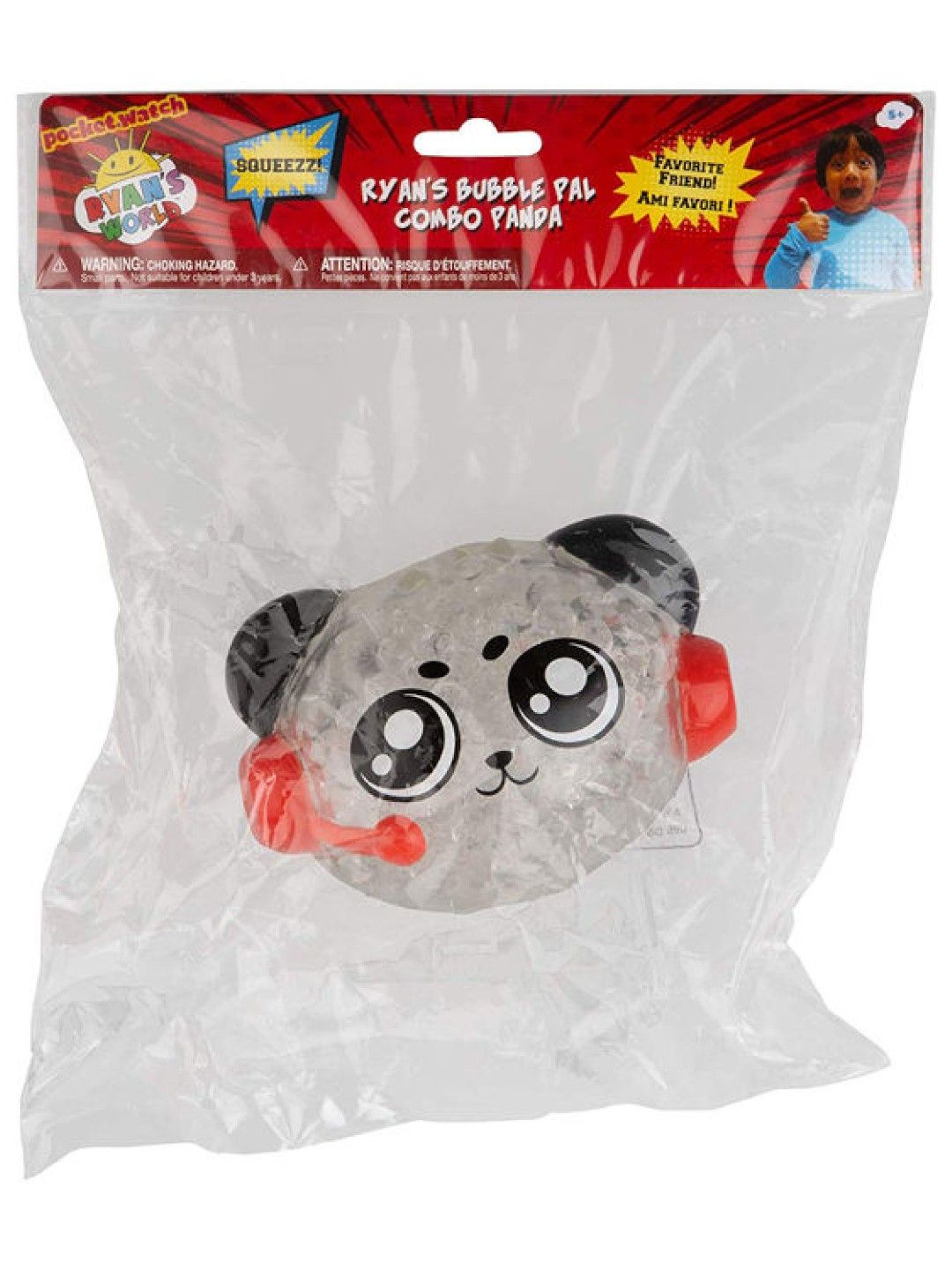 Ryan's World Bubble Pal Combo Panda (No Color- Image 2)