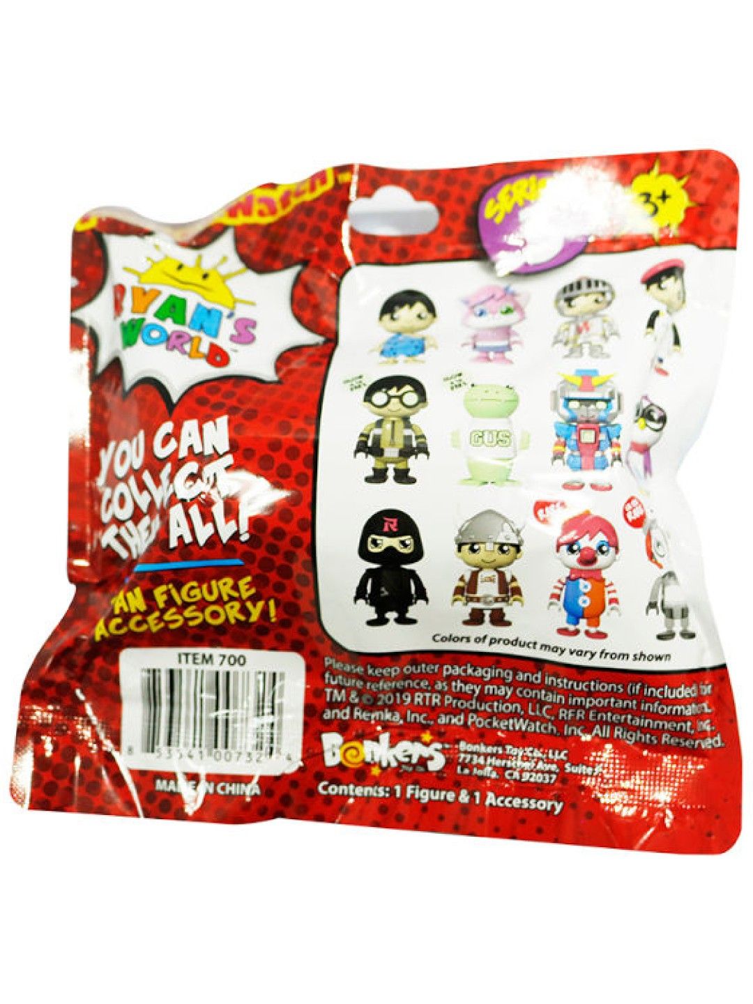 Ryan's World Mystery Blind Bag Fig Series 3 (No Color- Image 4)