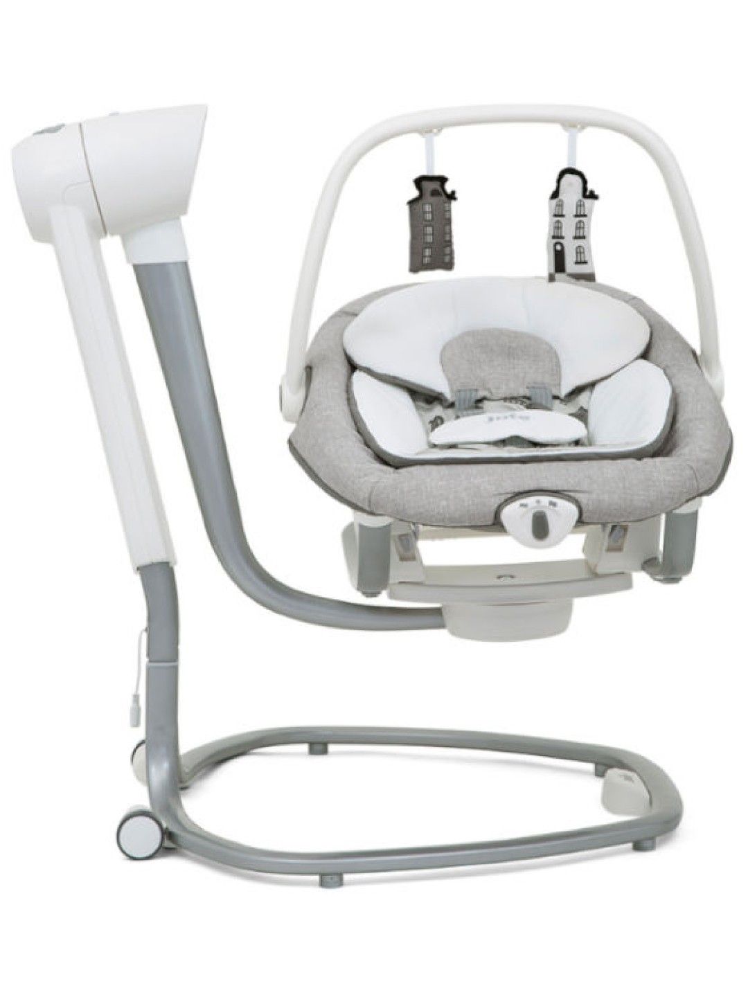 Joie Serina 2in1 Portable Rocker and Baby Bouncer (Petite City- Image 3)