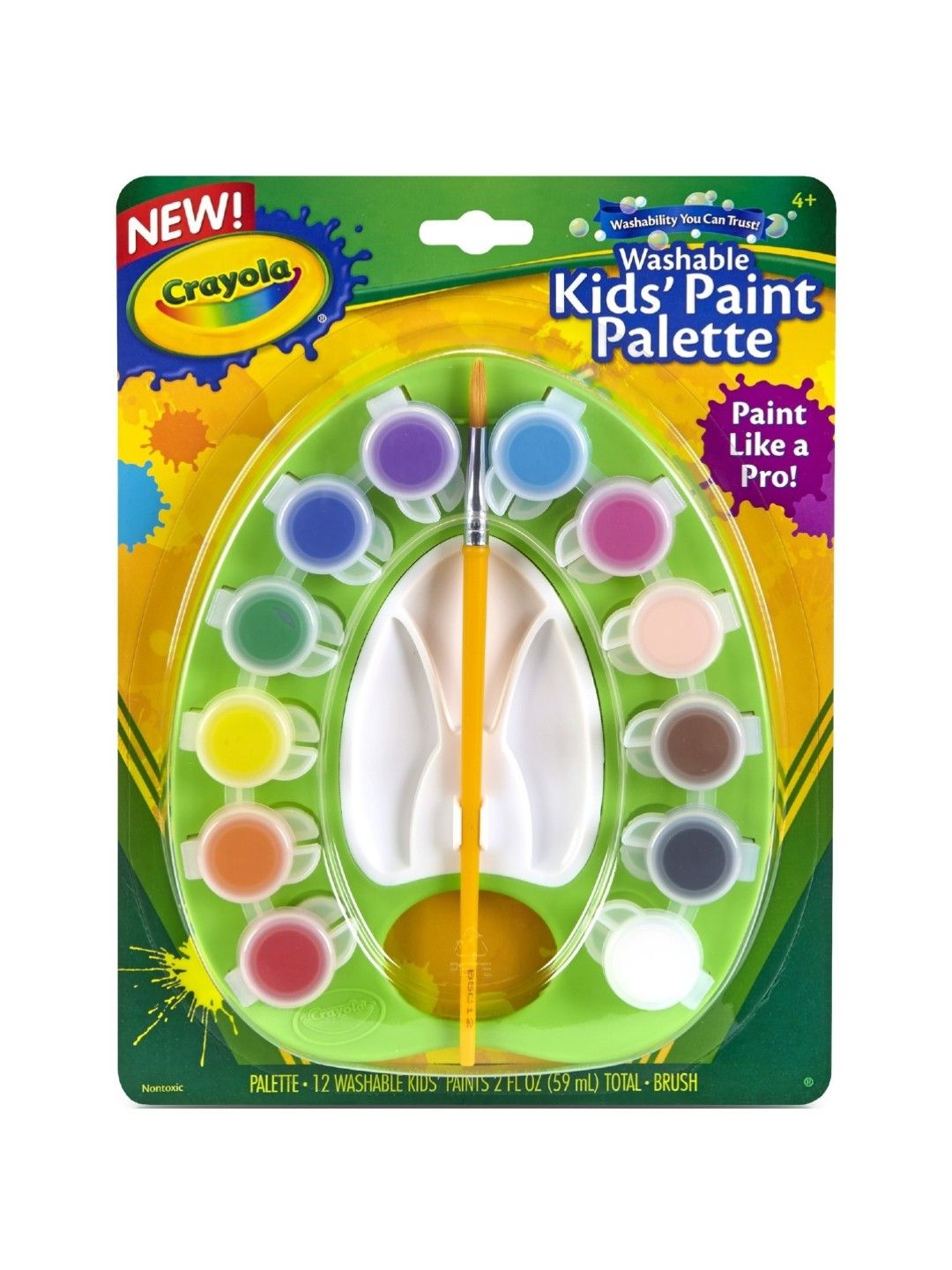 Crayola Washable Kids' Paint Palette (No Color- Image 2)