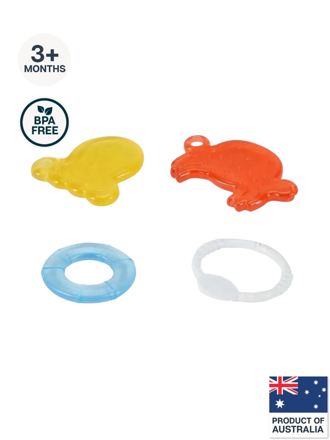 Anko Water Filled Teethers (3 packs)