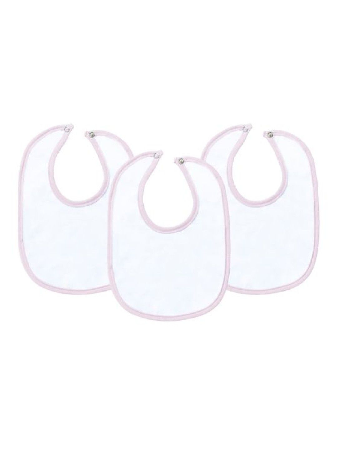 Cotton Central™ Snap-on Bib 100% USA Cotton (3pcs)