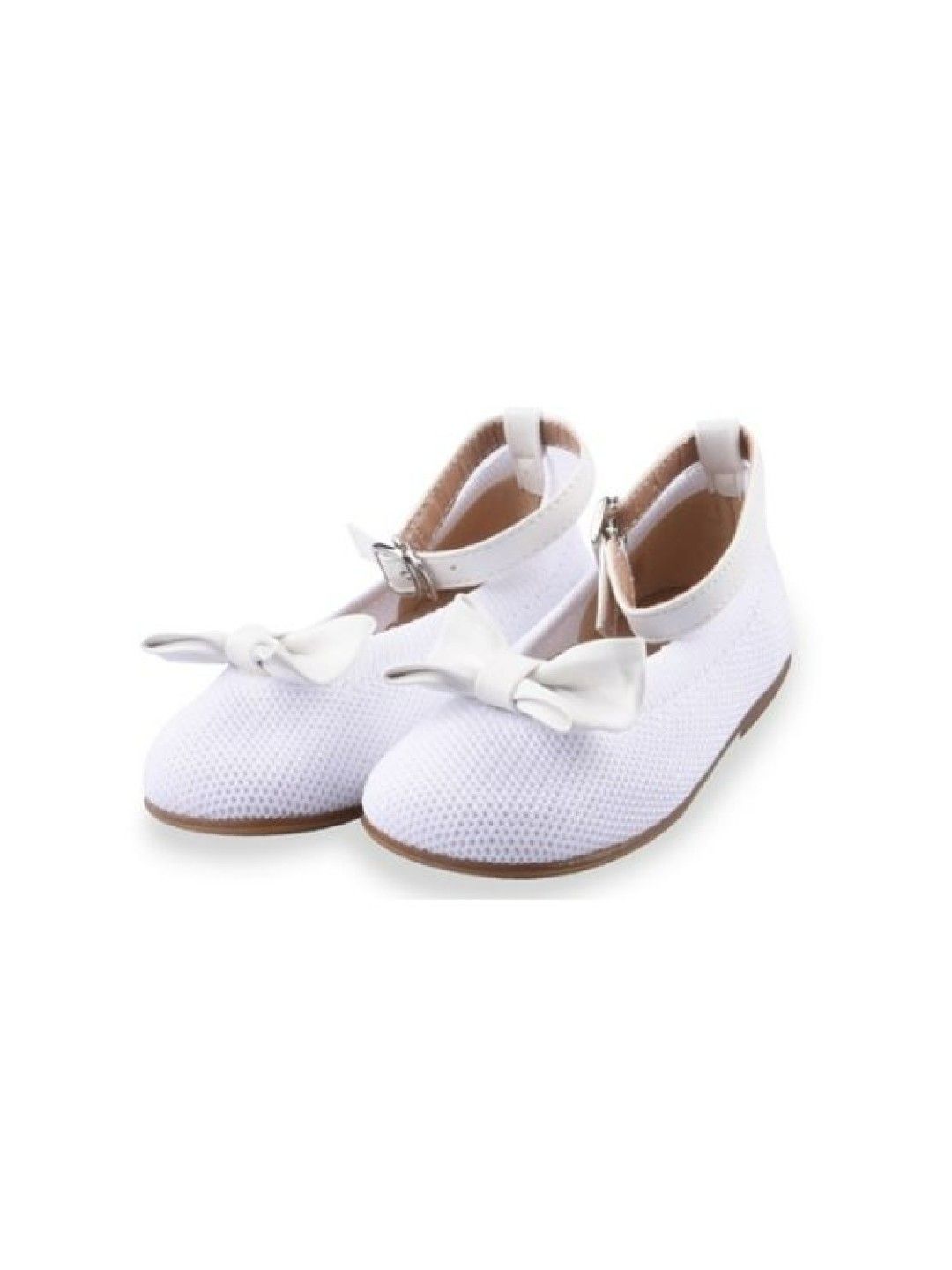 Meet My Feet Kelly2 Toddler Ballet Flats (White- Image 2)