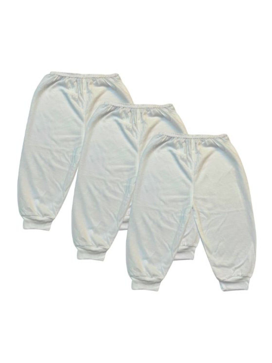 Lipton Baby Garments Cotton Blend Newborn Baby Pajama Bottom (White- Image 1)