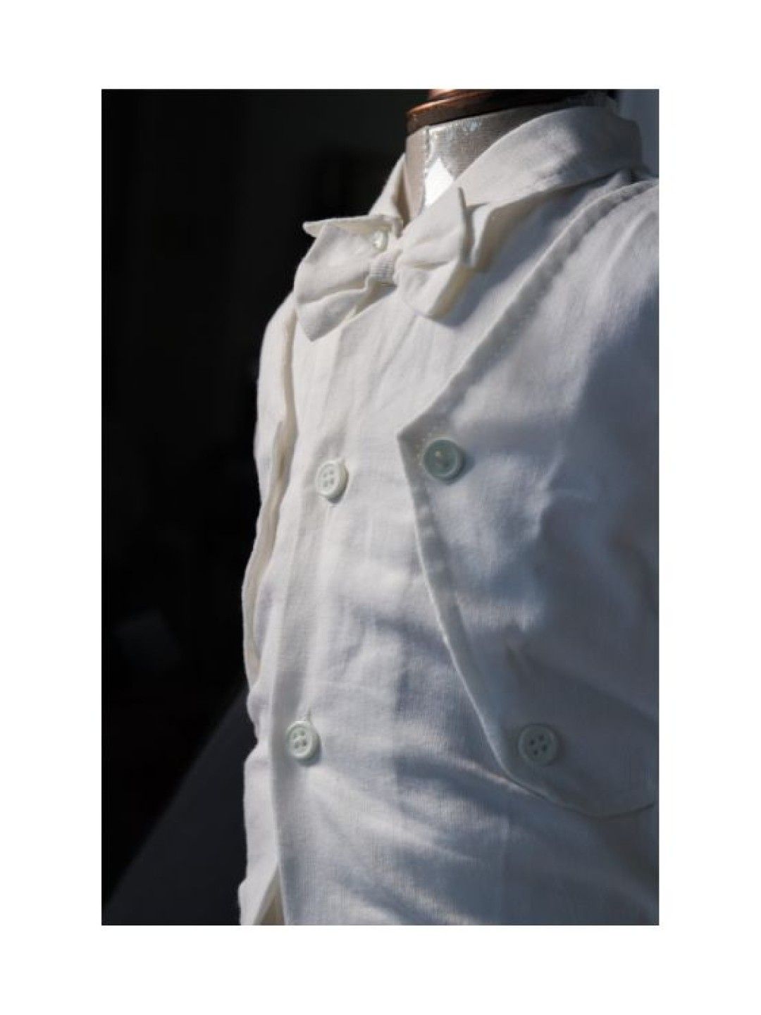 Bebeta Formal Suit (Open Chaleco) (White- Image 3)