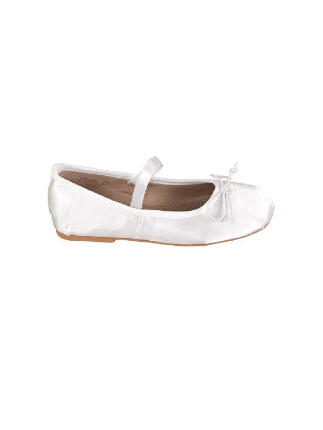 Meet My Feet Fionna Ballet Flats (White- Image 3)