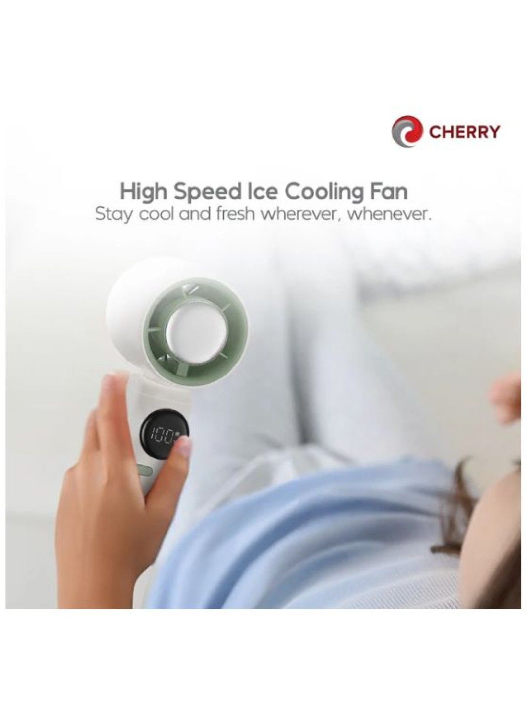 Cherry High Speed Ice Cooling Fan (Gray- Image 3)