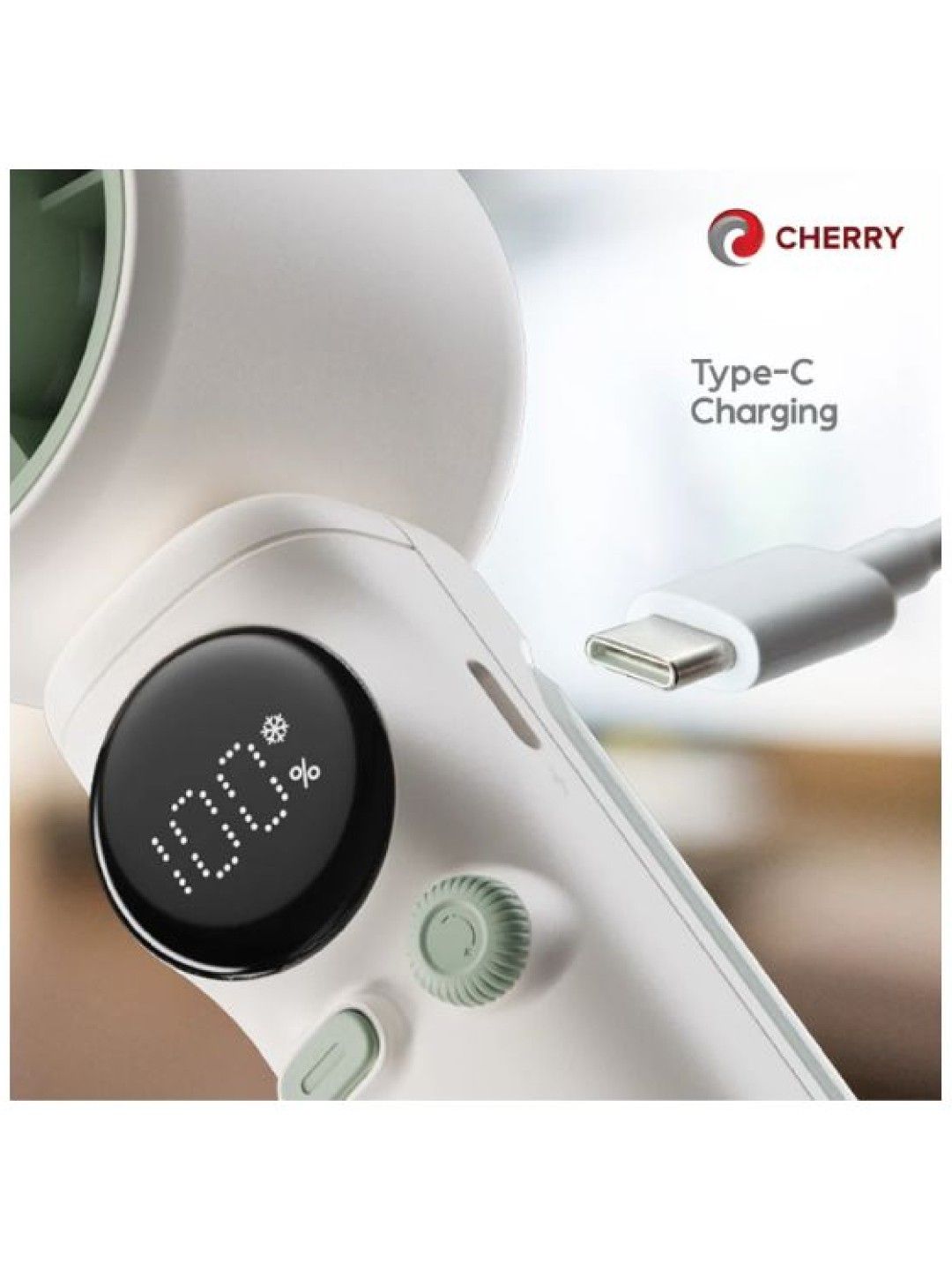 Cherry High Speed Ice Cooling Fan (Gray- Image 4)