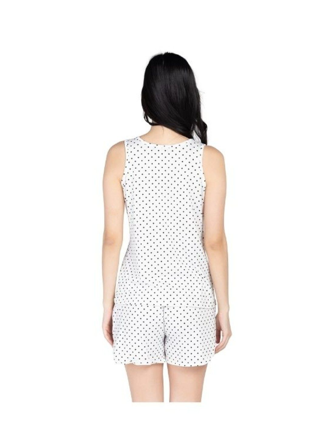 Rocketmom Sophia Nursing Loungewear Terno/Coordinates (White- Image 3)
