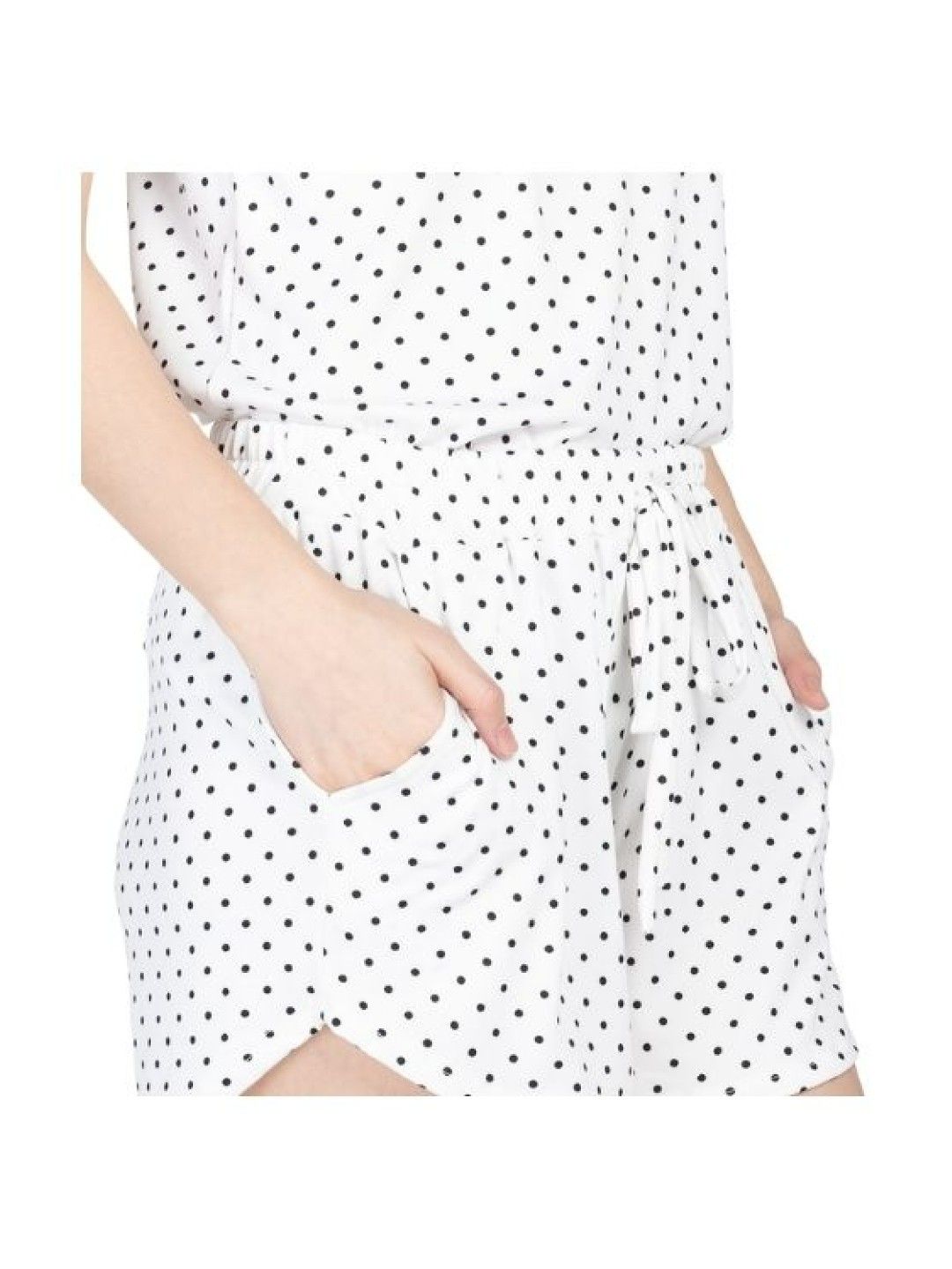 Rocketmom Sophia Nursing Loungewear Terno/Coordinates (White- Image 4)