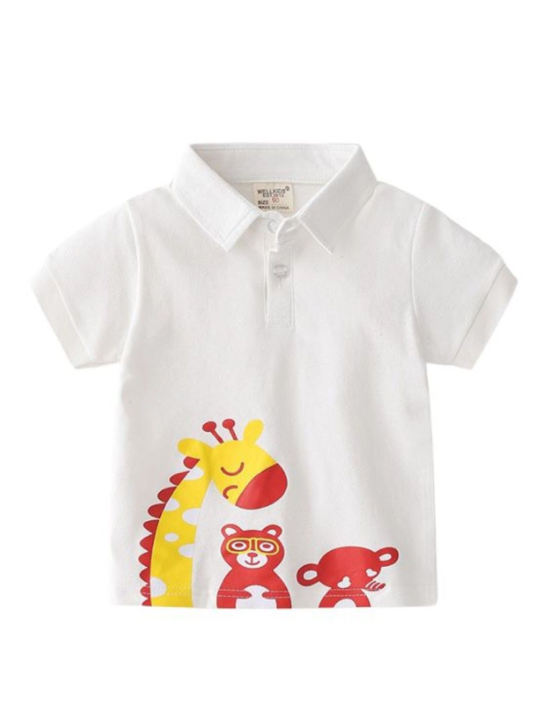 Cottonkind White Polo Shirt (White- Image 1)