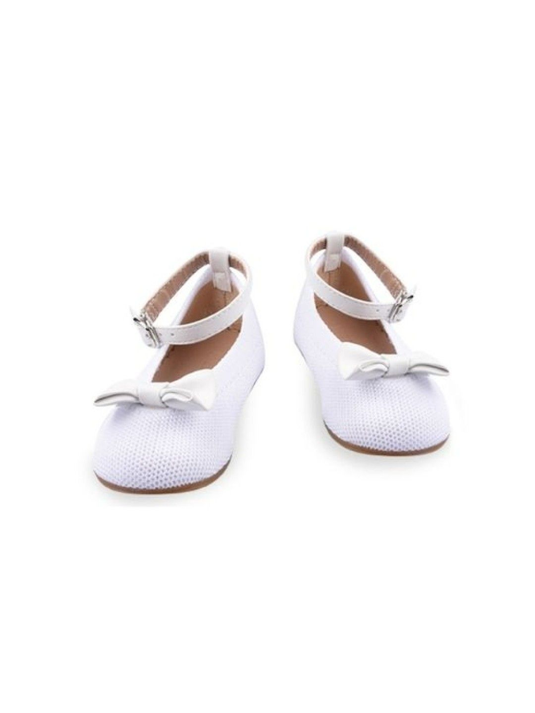 Meet My Feet Kelly2 Toddler Ballet Flats (White- Image 3)