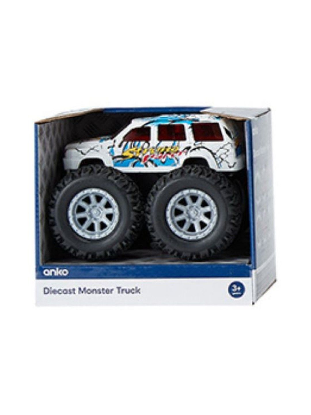 Anko Diecast Monster Truck (White- Image 2)