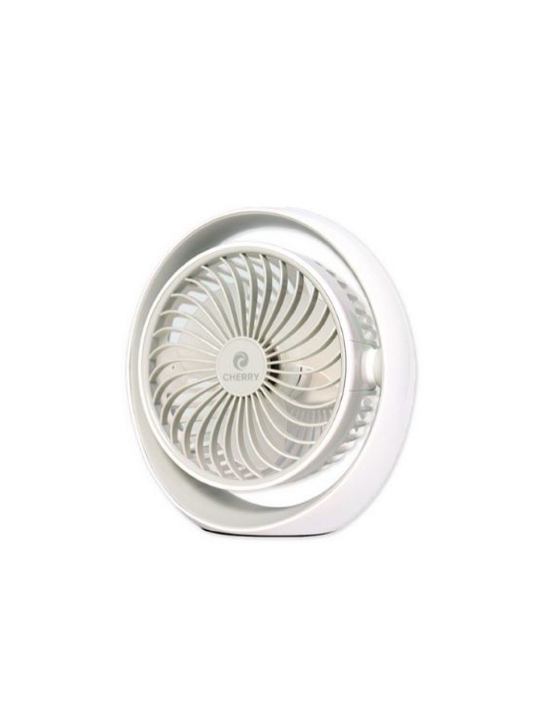 Cherry Portable Desktop Fan (White- Image 1)