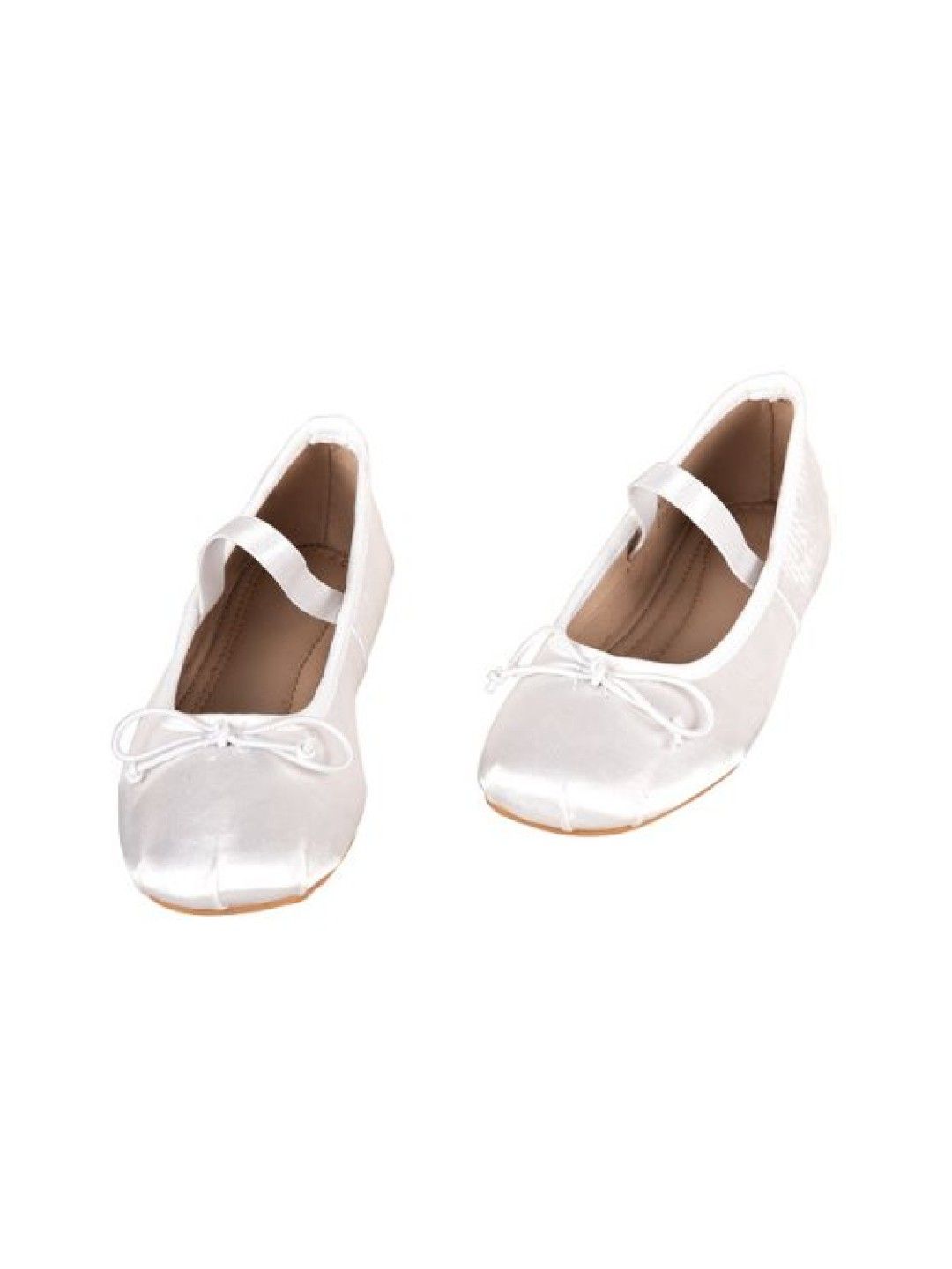 Meet My Feet Fionna Ballet Flats (White- Image 1)