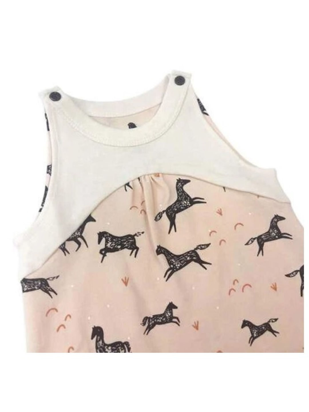 Finn + Emma Wild Horses Collection Romper (No Color- Image 2)