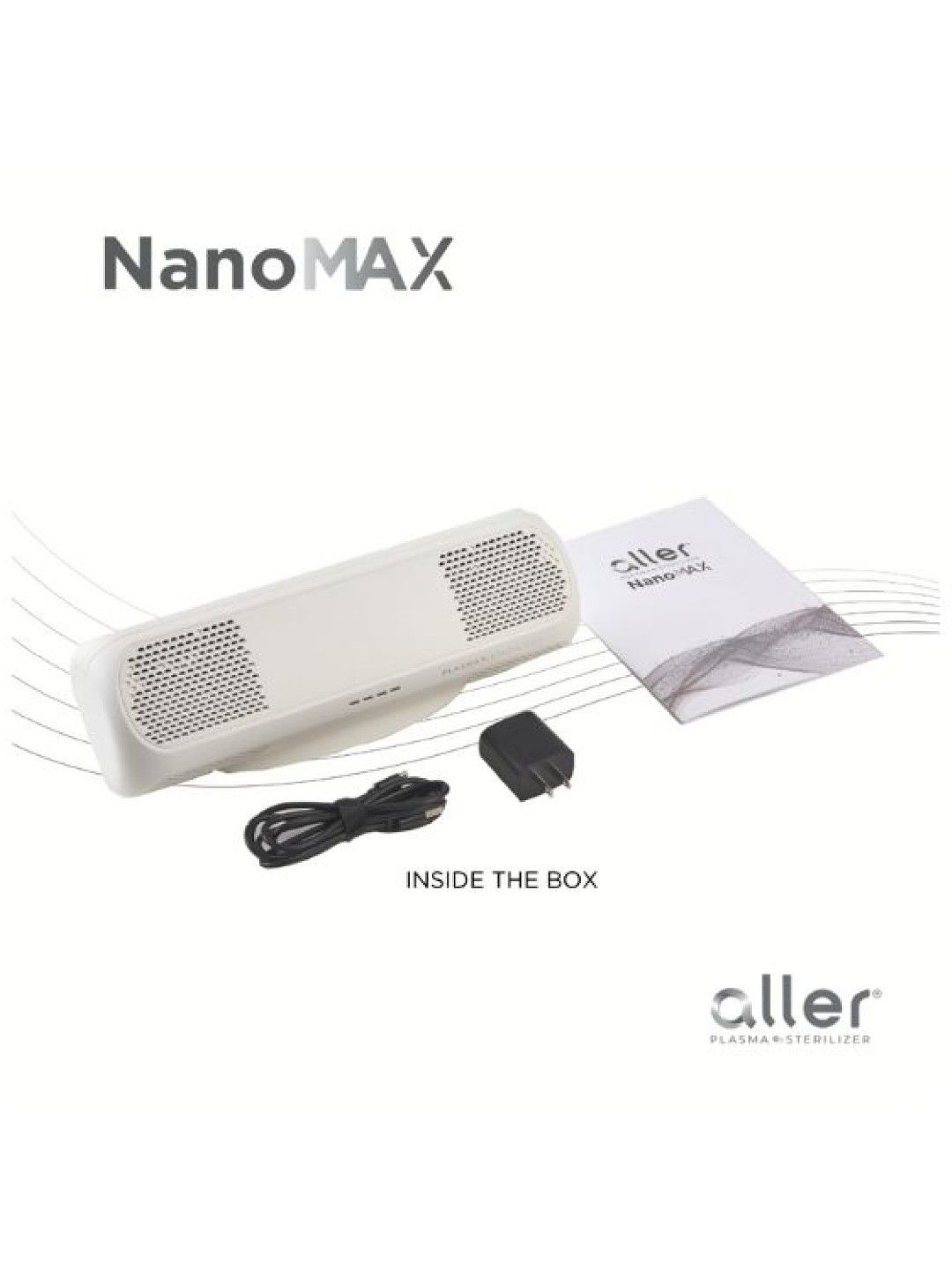 Aller Plasma NanoMAX Cold Plasma Air and Surface Sterilizer (Winter White- Image 2)