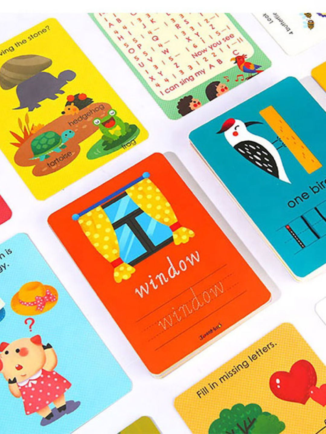 Joan Miro Wipe-Clean Learning Cards - Addition and Subtraction (No Color- Image 2)