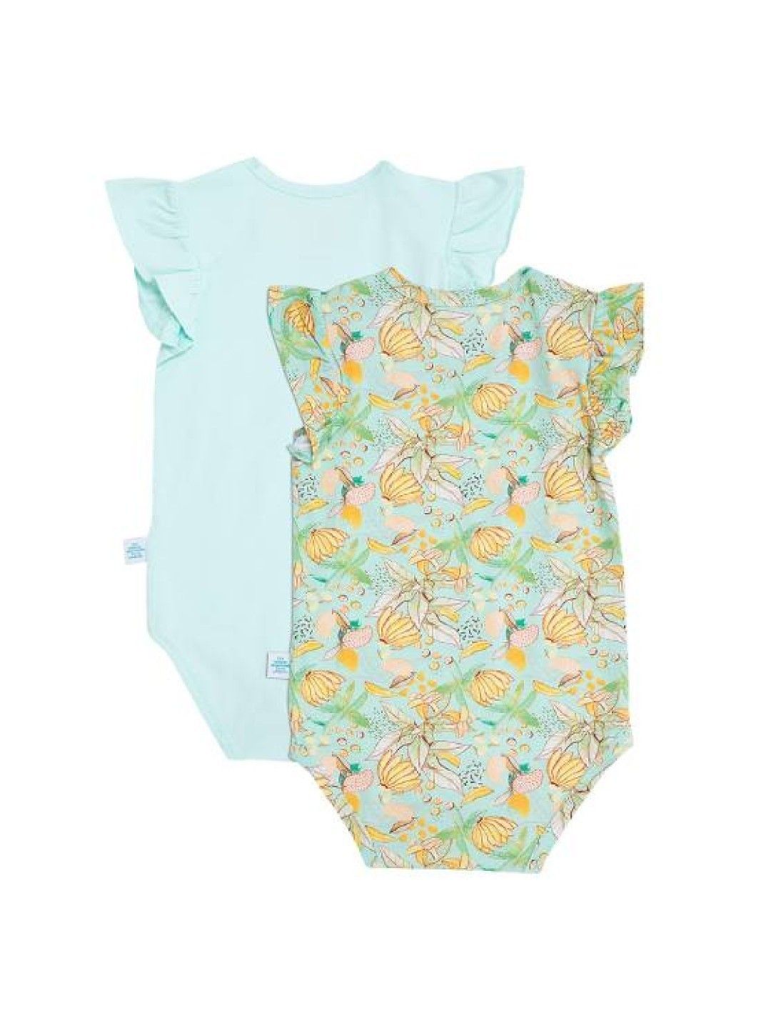 bean fashion Wonder Playsuits 2-Piece Alessa Lanot Saging Fruity Swirl Onesie Set (No Color- Image 2)