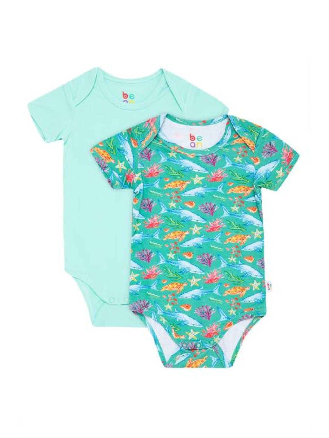 bean fashion Wonder Playsuits 2-Piece Anina Rubio Shark Laiya Shortsleeves Onesie Set (No Color- Image 3)