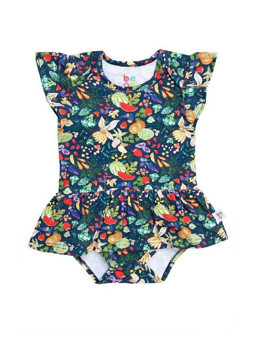 bean fashion Wonder Playsuits Alessa Lanot Fruit Salad Berry Blast Onesie Dress (No Color- Image 2)