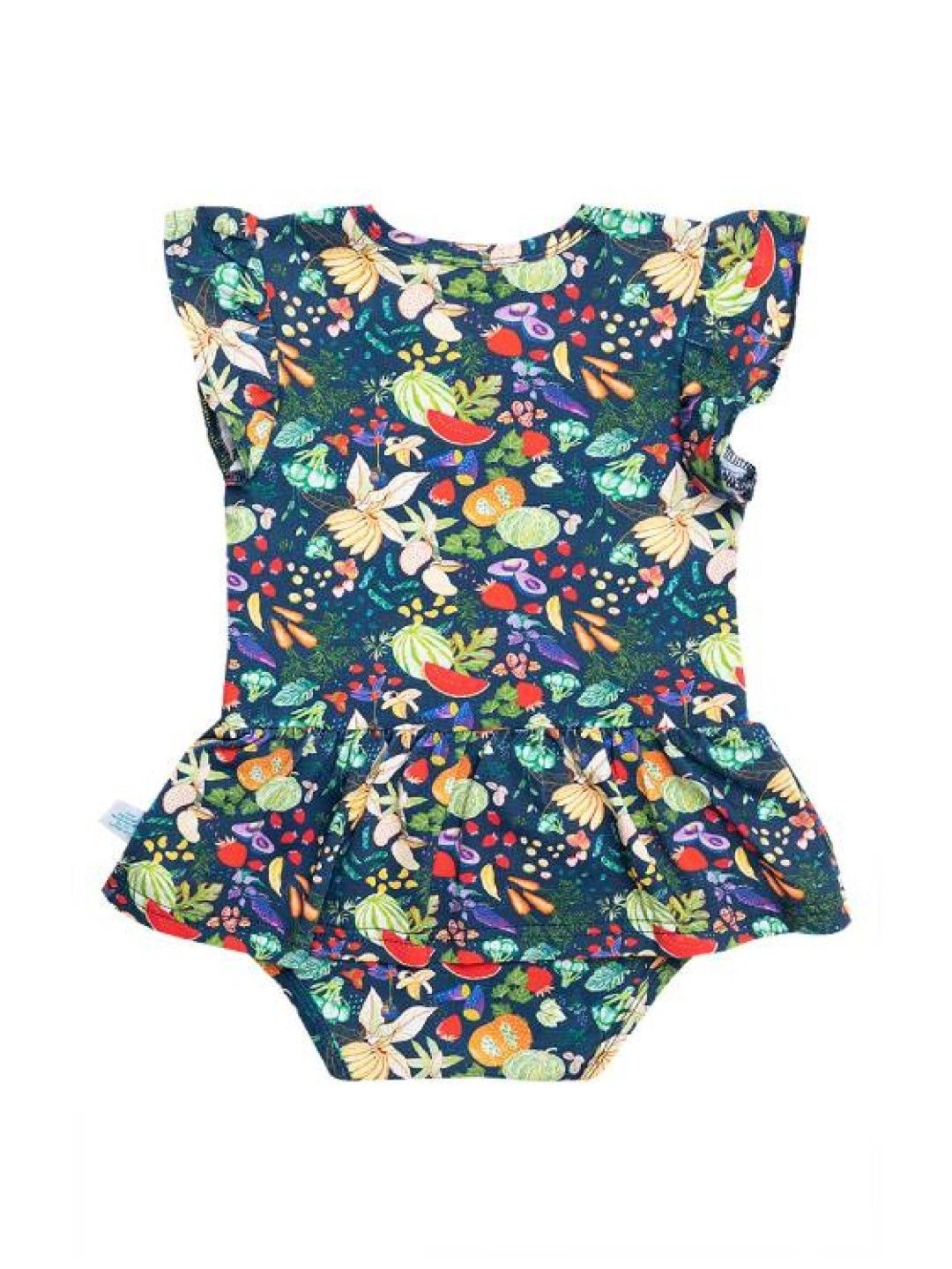 bean fashion Wonder Playsuits Alessa Lanot Fruit Salad Berry Blast Onesie Dress (No Color- Image 3)