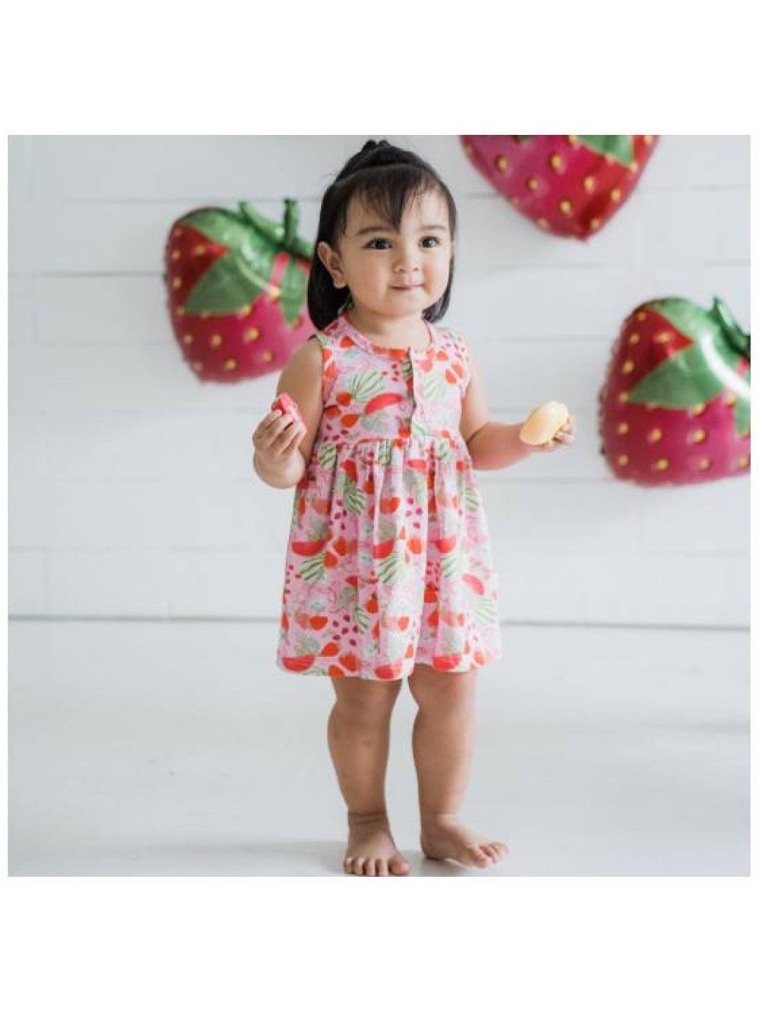 bean fashion Wonder Playsuits Alessa Lanot Pakwan Fun Dress with Bloomer Set (No Color- Image 3)