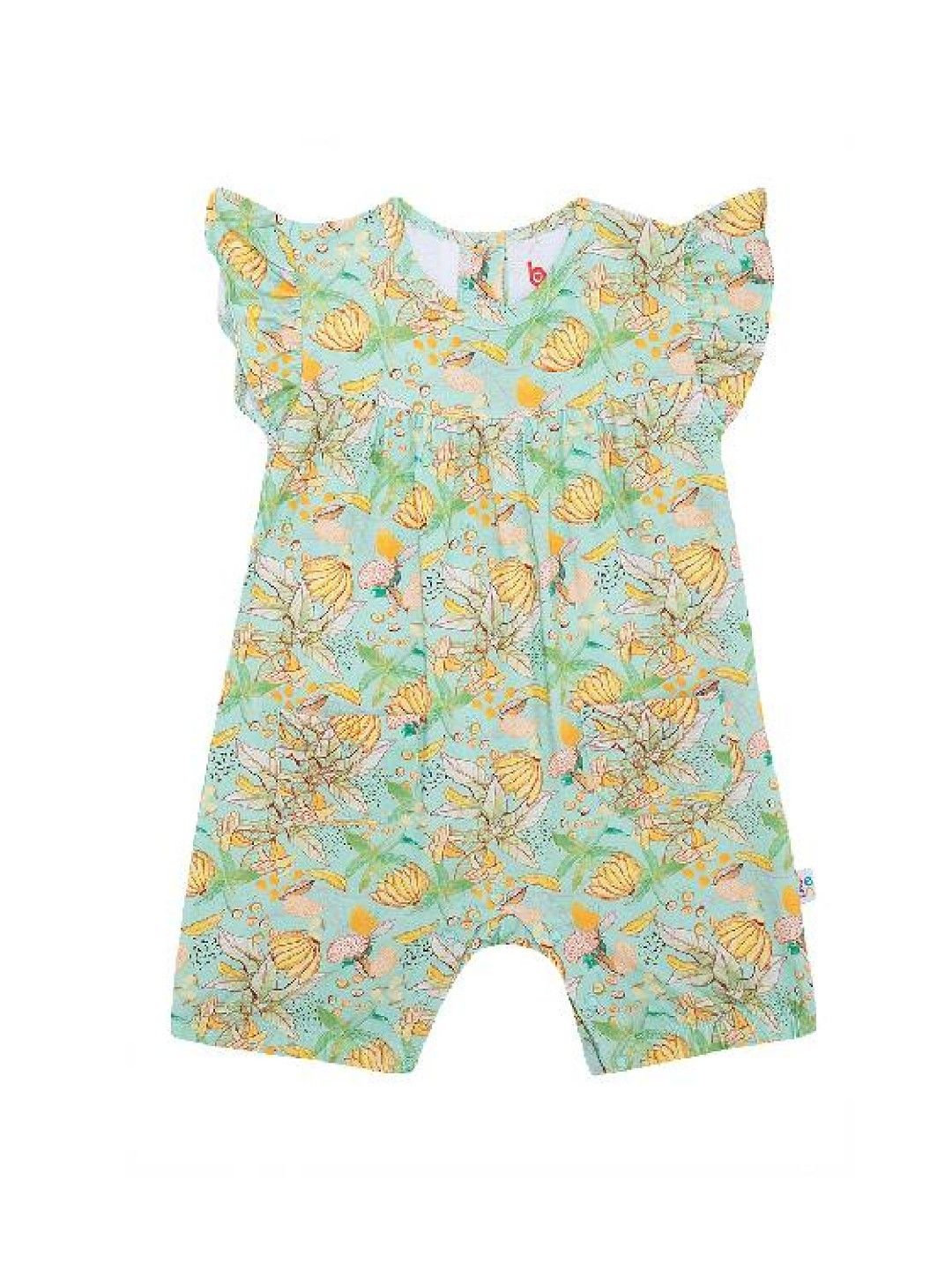 bean fashion Wonder Playsuits Alessa Lanot Saging Swirl Flutter Sleeves Romper (No Color- Image 3)