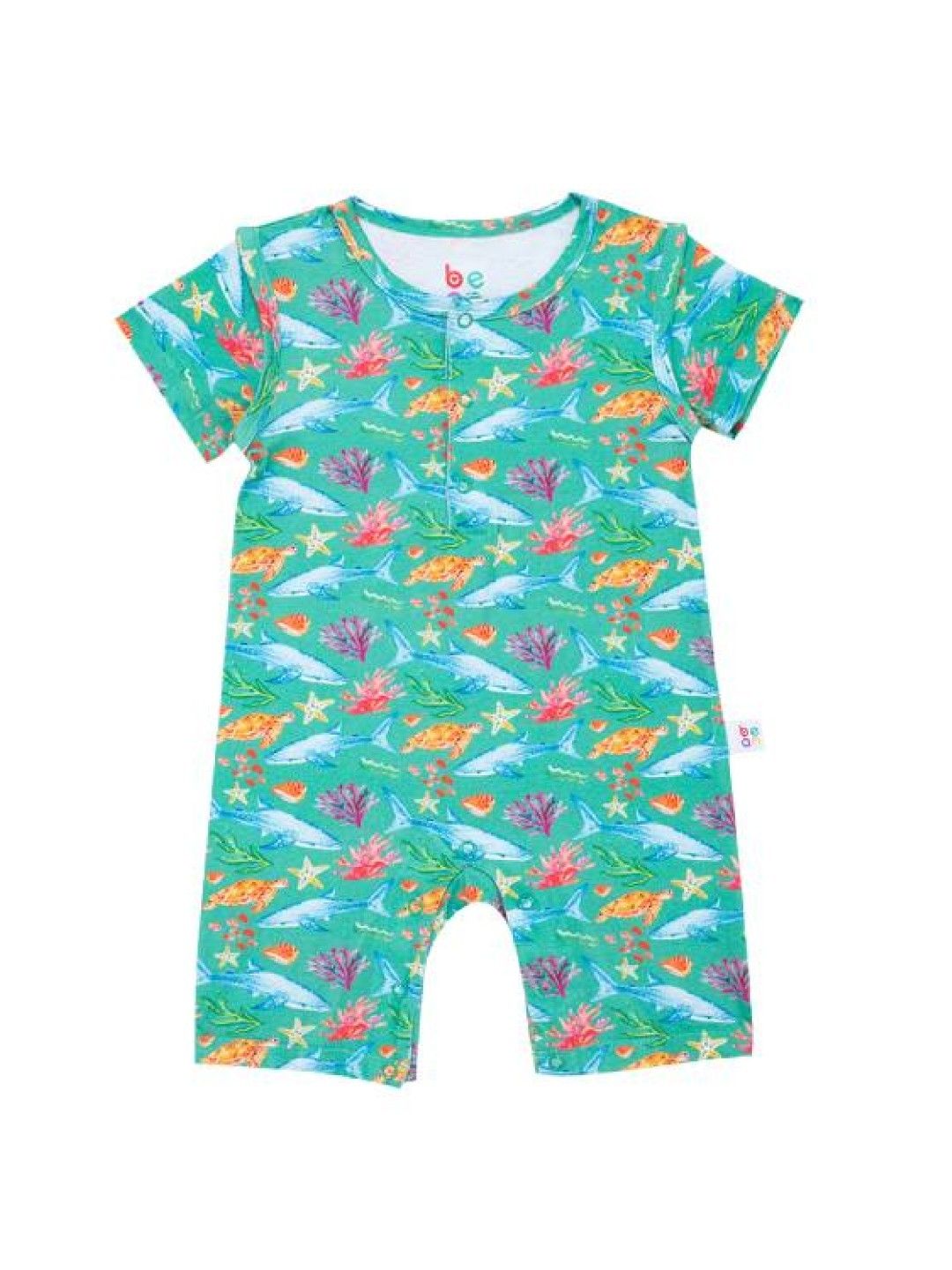 bean fashion Wonder Playsuits Anina Rubio Shark Pulo Shortsleeves Romper (No Color- Image 3)