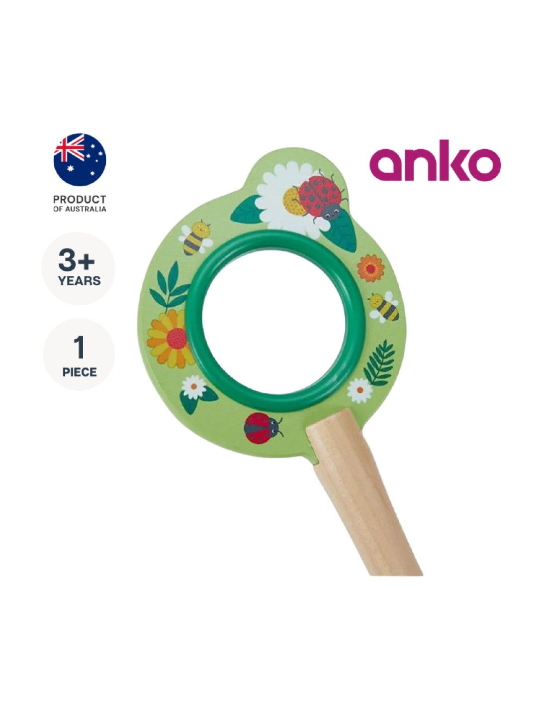 Anko Wooden Magnifier