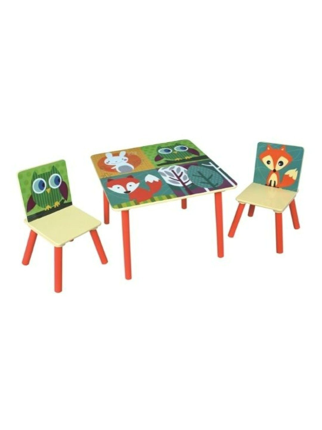 Harper & Chase Table and Chair Set (Woodland Design)