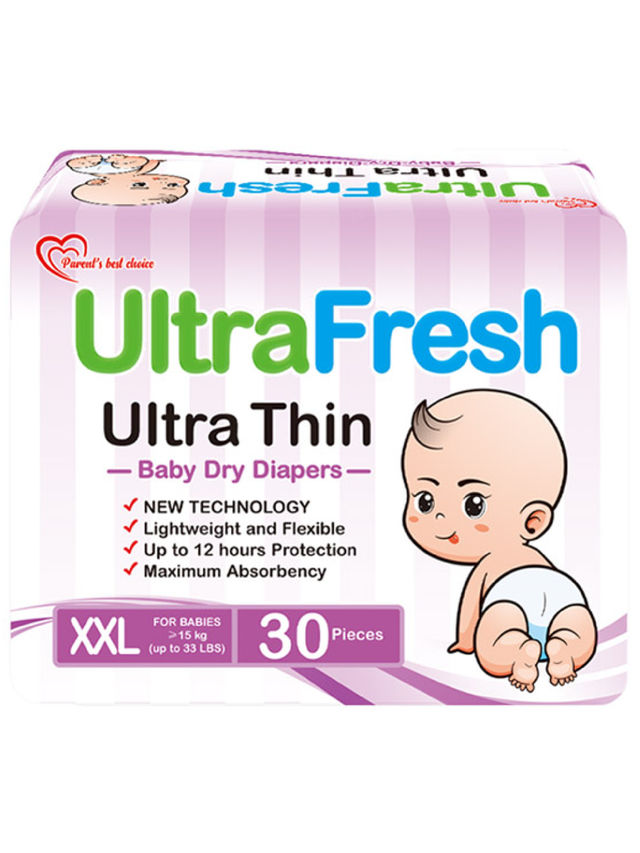 Ultrafresh Ultra Thin Diaper 30s (XXL) edamama