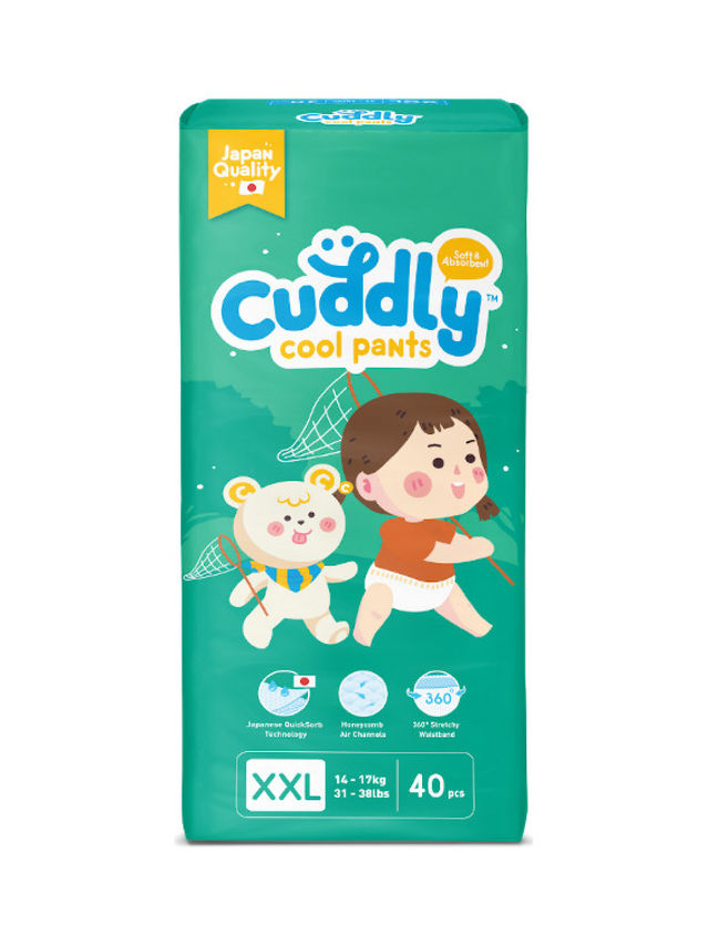 Cuddly Japanese Cool Pants Diaper XXL (40pcs)