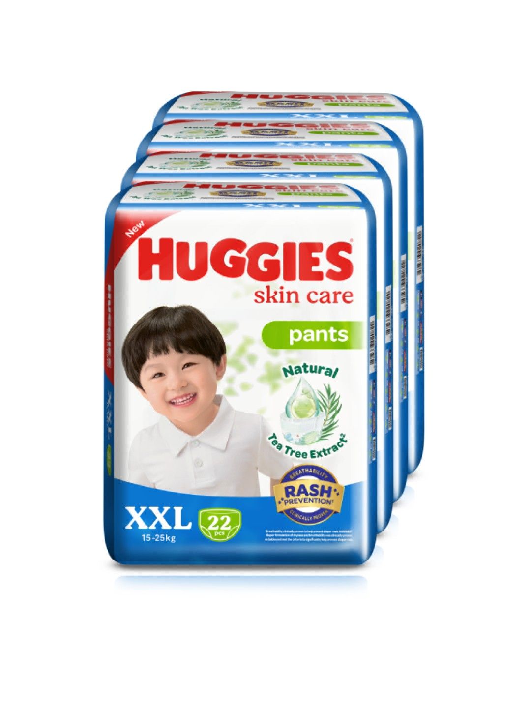 Huggies Skin Care Diaper Pants XXL - 22 pcs x 4 packs (88 pcs) (No Color- Image 2)