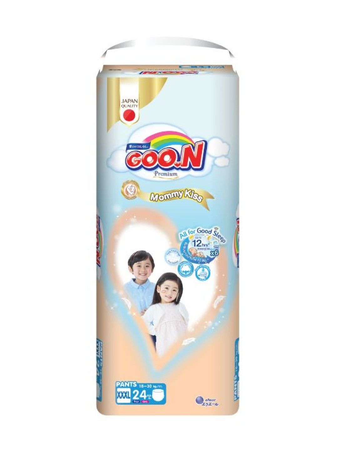 GOO.N Mommy Kiss Premium Diaper Pants XXXL (24pcs)