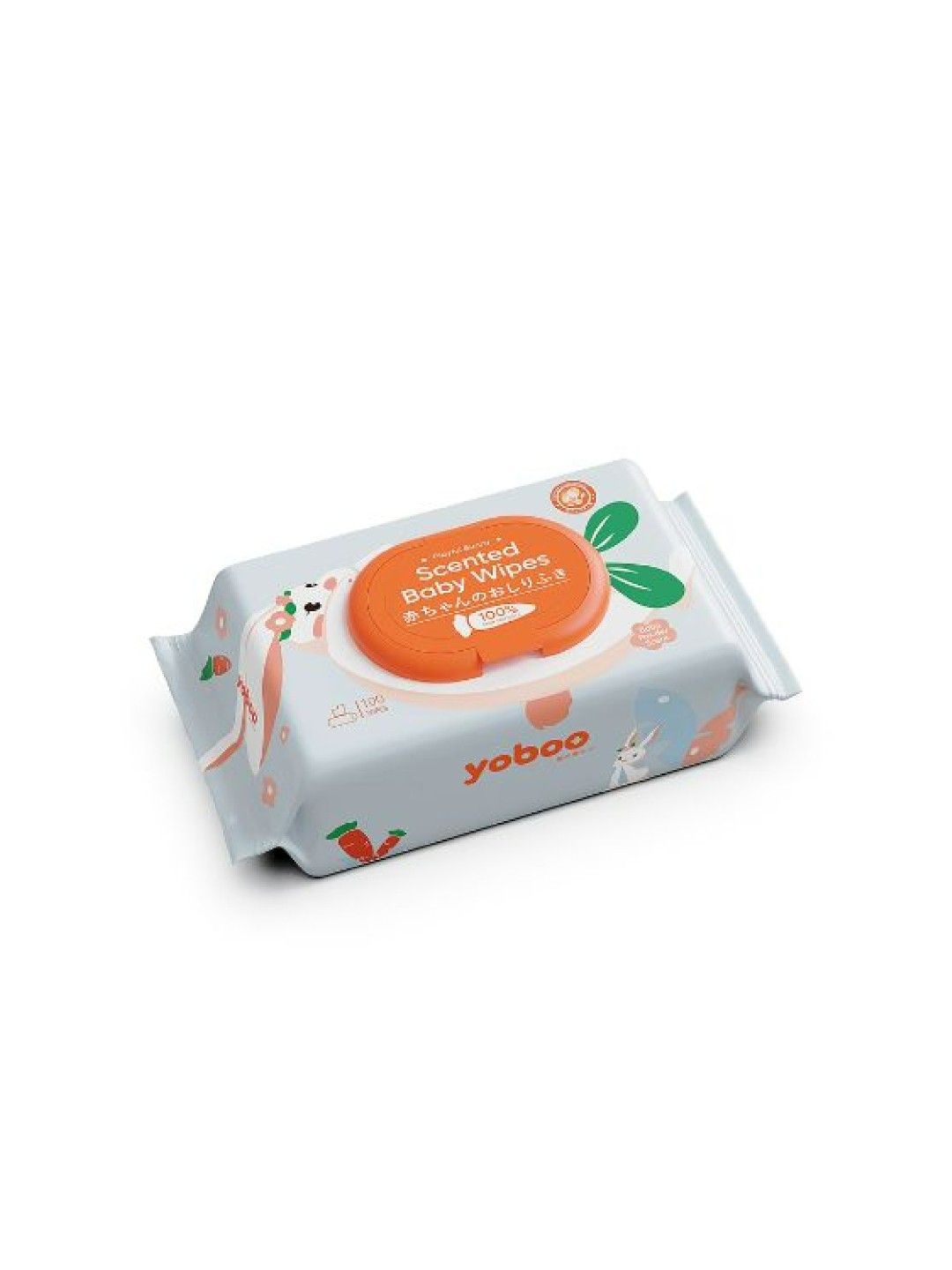 Yoboo Curious Bunny Scented Baby Wipes - Single Pack (100's)